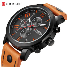 CURREN 8192 Mens Watches Top Brand Luxury Quartz Men Watch Male Casual Sport Clock Waterproof Men's Wristwatch Relogio Masculino